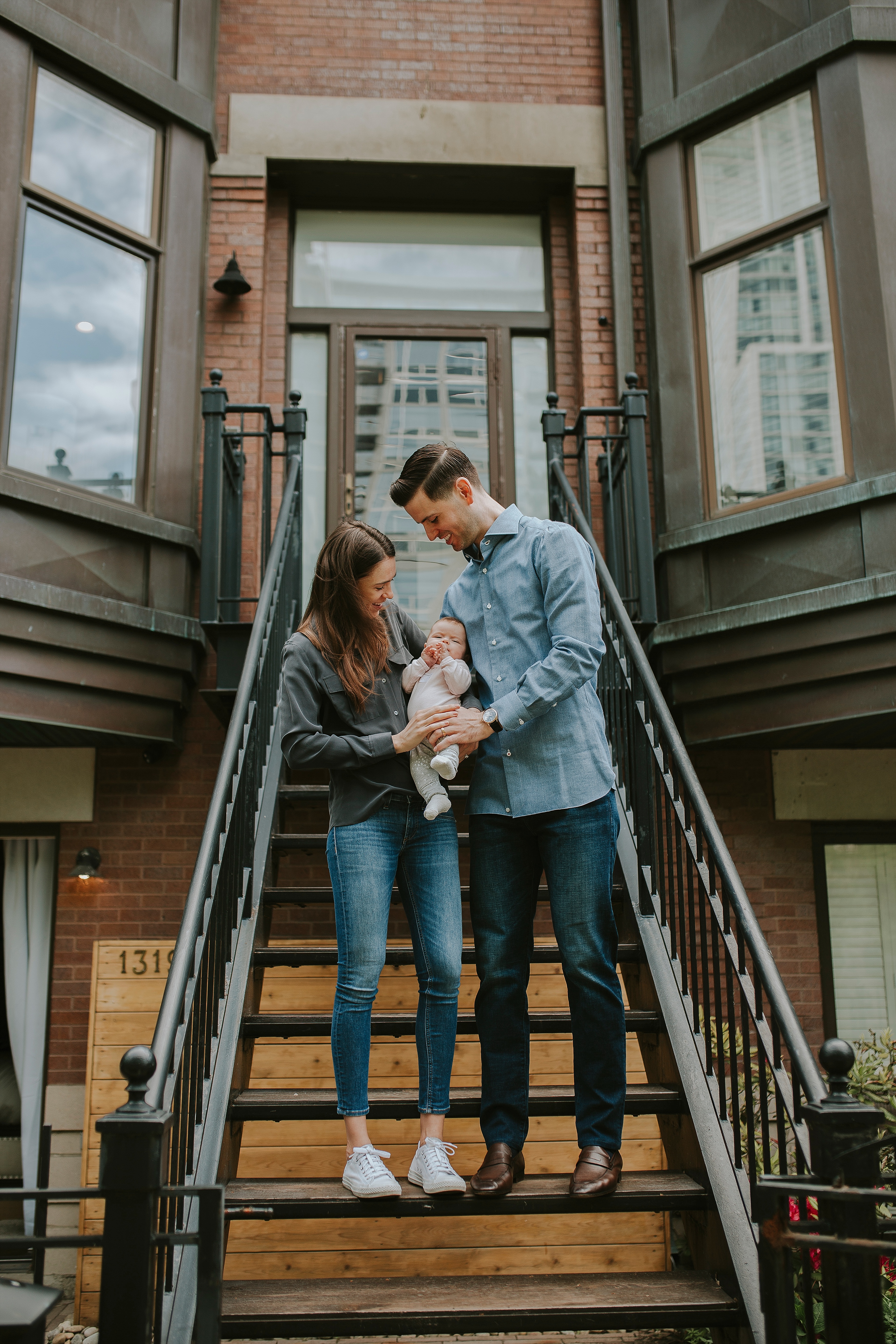 South Loop Family Photographer | The Davison Family