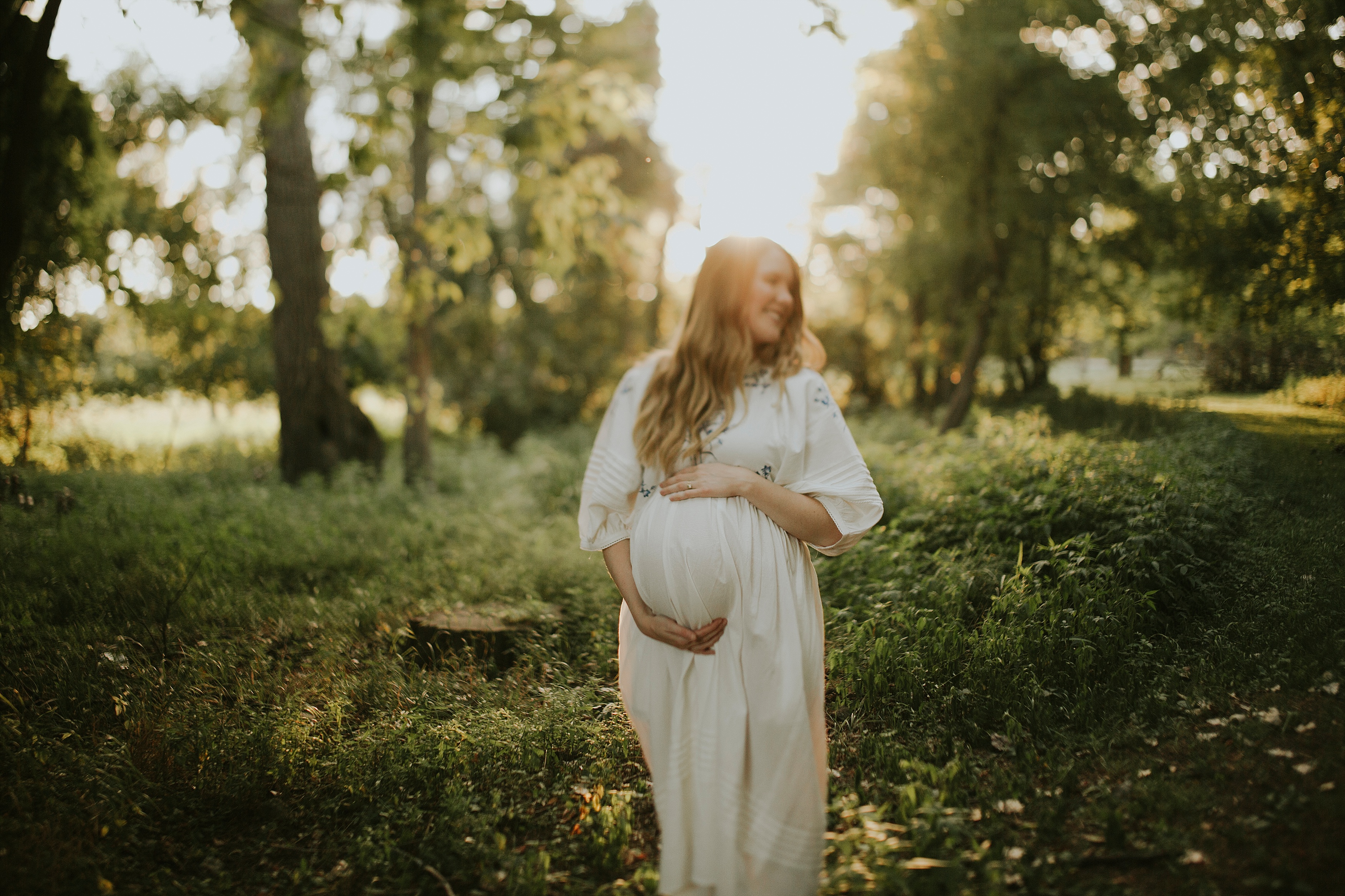 Jefferson Park Maternity Photographer | Becca + Miles