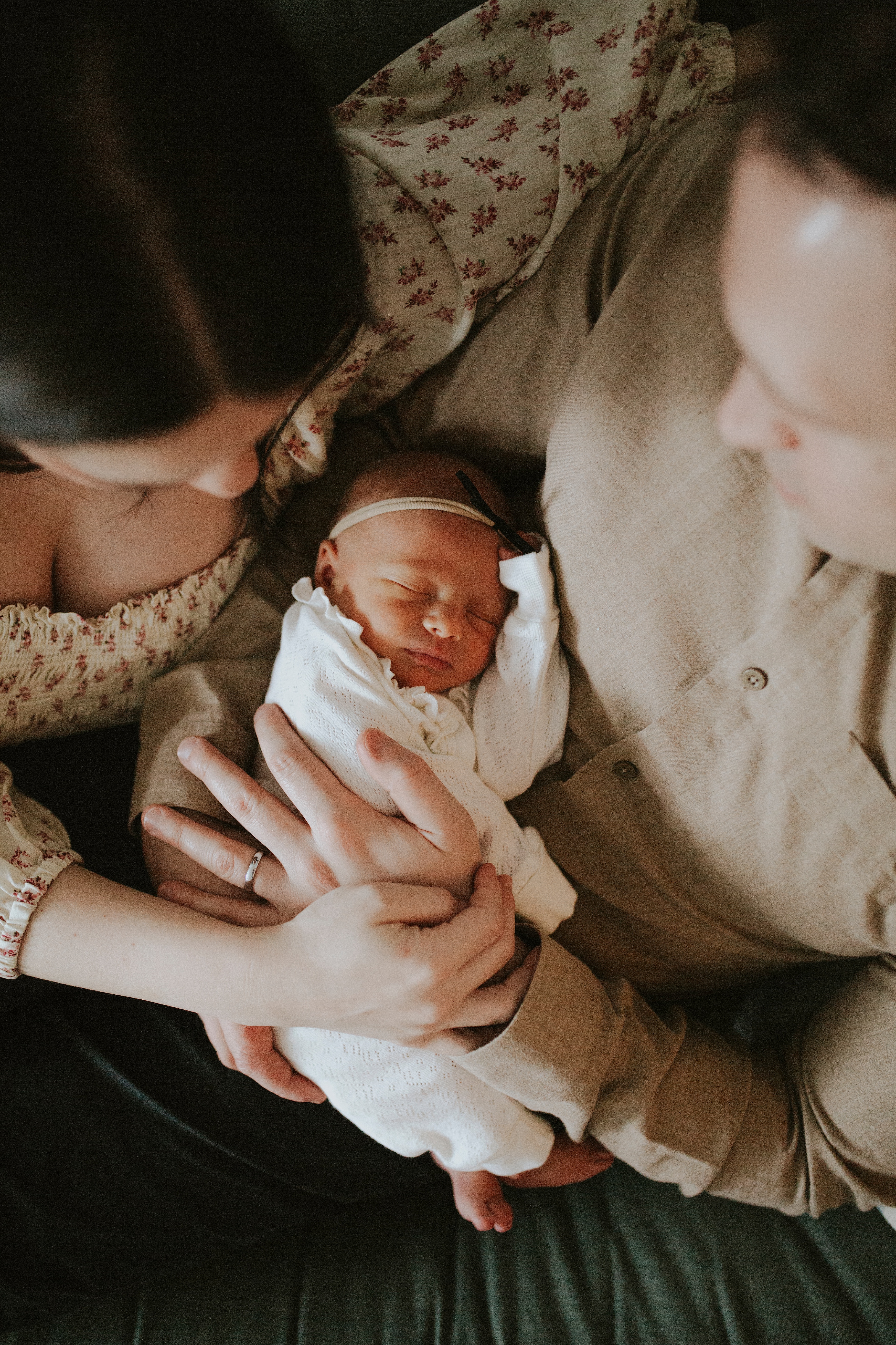 Logan Square Newborn Photographer | Baby Reese