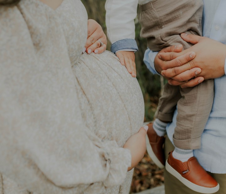 Rainy day Maternity session at the Montrose Bird Point Sanctuary Chicago IL