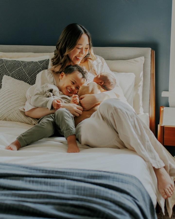 Roseland Chicago newborn photography | In-Home Lifestyle