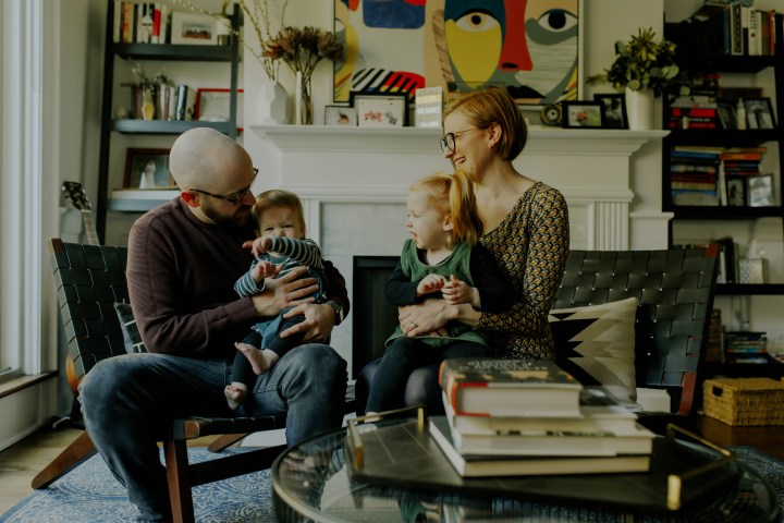 At-Home Family Photography Chicago | The Beauty of Chaos