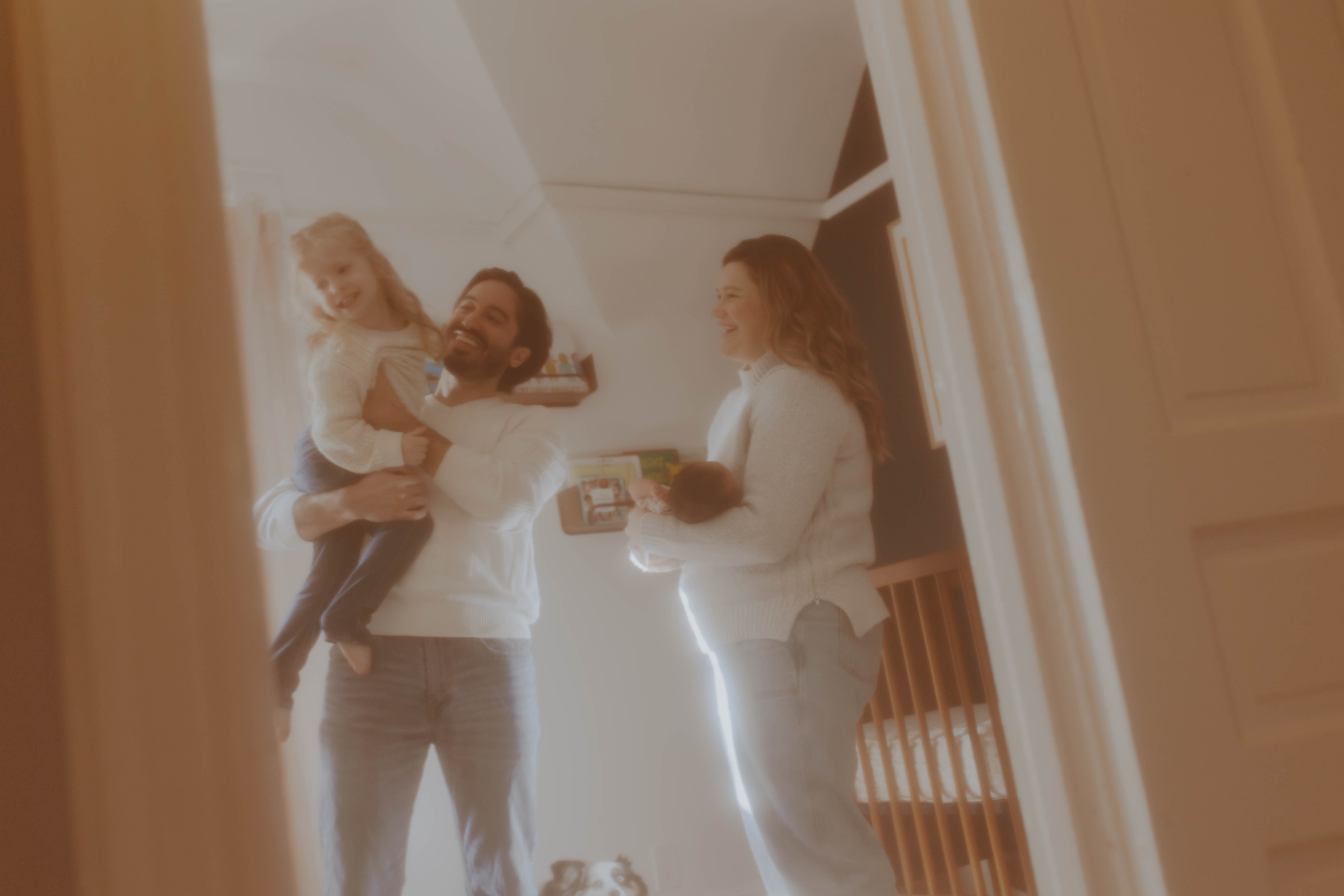 At Home Oak Park Photographer | In-Home Family Photos